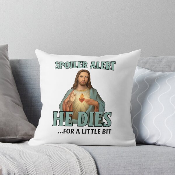 Item preview, Spoiler Alert He Dies For a Little Bit Funny Easter Jesus  designed and sold by The Junto Shop.