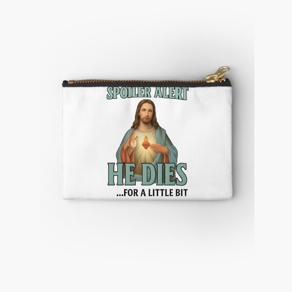 Item preview, Spoiler Alert He Dies For a Little Bit Funny Easter Jesus  designed and sold by The Junto Shop.
