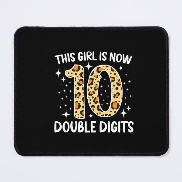 Item preview, This Girl Is Now 10 Double Digits Leopard 10th Birthday designed and sold by SakuraPxl.