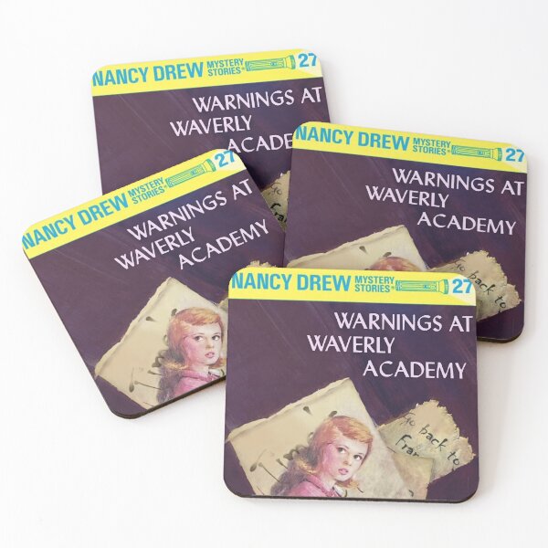 Item preview, Nancy Drew: Warnings at Waverly Academy PC Game Vintage Book Cover designed and sold by hyperfix8ion.
