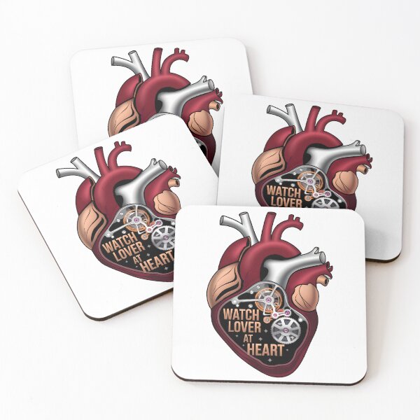 Item preview, The Heart of a True Watch Addict designed and sold by WatchesAndMore.