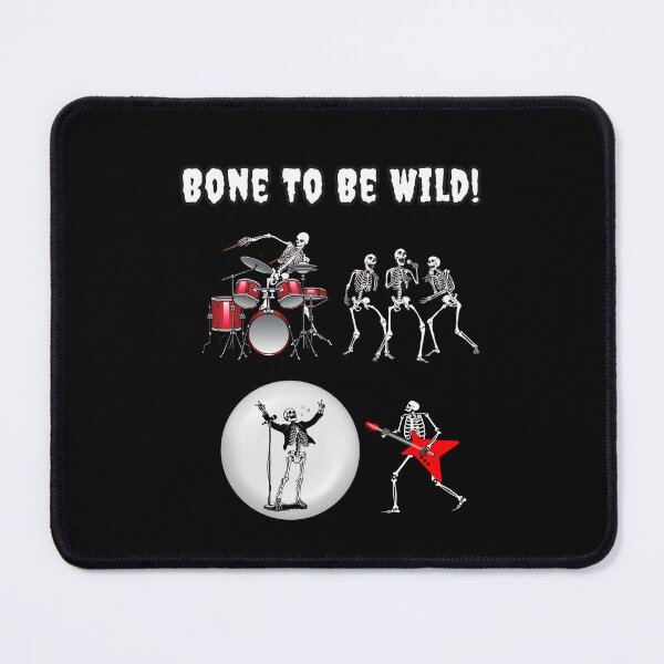 Item preview, Bone To Be Wild Skeleton Rock Band designed and sold by Artography Designs.