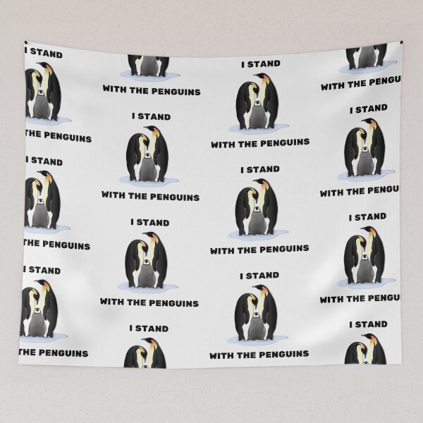 Item preview, I Stand With The Penguins designed and sold by SillyDarkShop.