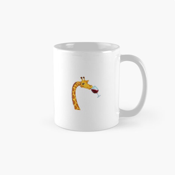 Item preview, Giraffe drinking wine designed and sold by Kenji11.