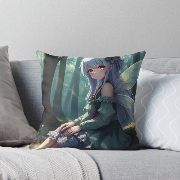 Fairy Collection Throw Pillow