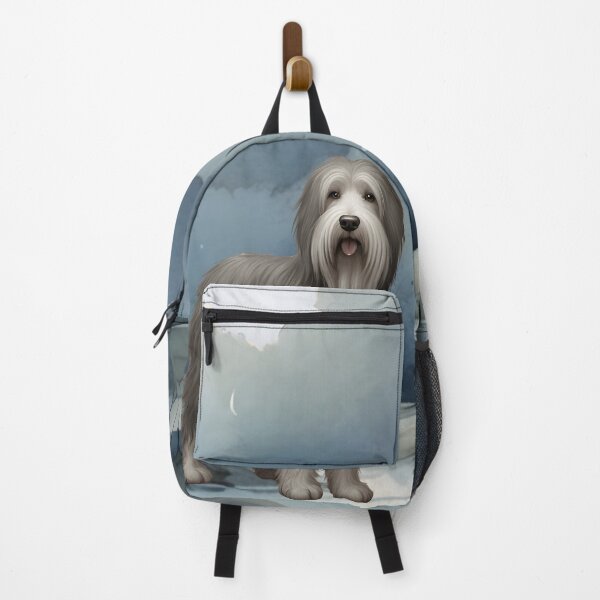 Item preview, Bearded Collie In The Moonlight designed and sold by NikkiBear67.