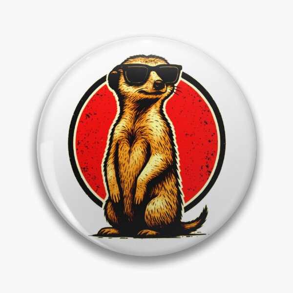 Item preview, A stylish meerkat wearing sunglasses. designed and sold by Harmonysens.