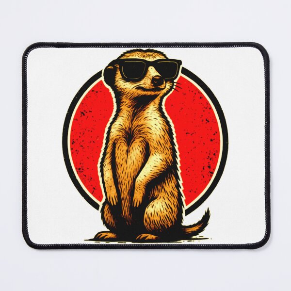 Item preview, A stylish meerkat wearing sunglasses. designed and sold by Harmonysens.