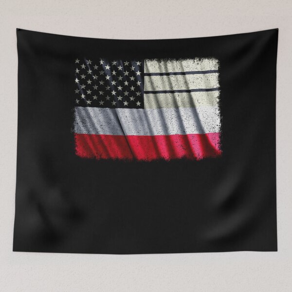 Item preview, Polish American Shirt Poland USA Flag Pride Polska Dyngus Day designed and sold by cgocgy.
