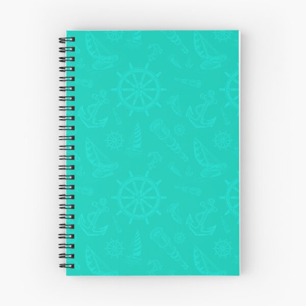 Item preview, New Nautical Sketches Tone on Tone Using Florida Color Palette by Benjamin Moore- Miami Teal designed and sold by PD-Coastal.