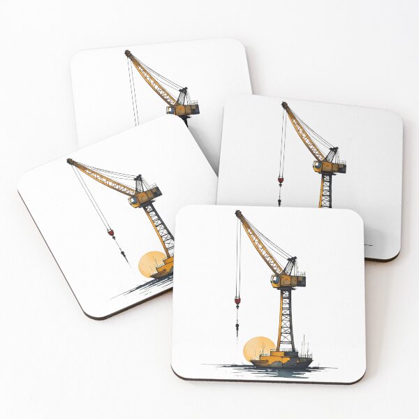 Item preview, Crane Operator Sunset designed and sold by Dago345.