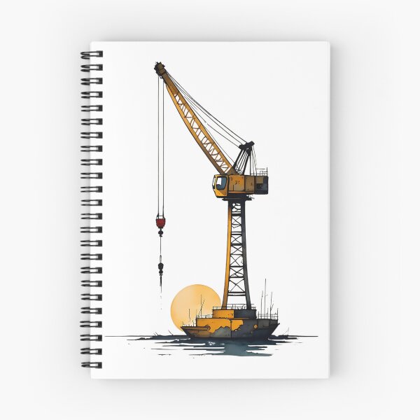 Item preview, Crane Operator Sunset designed and sold by Dago345.