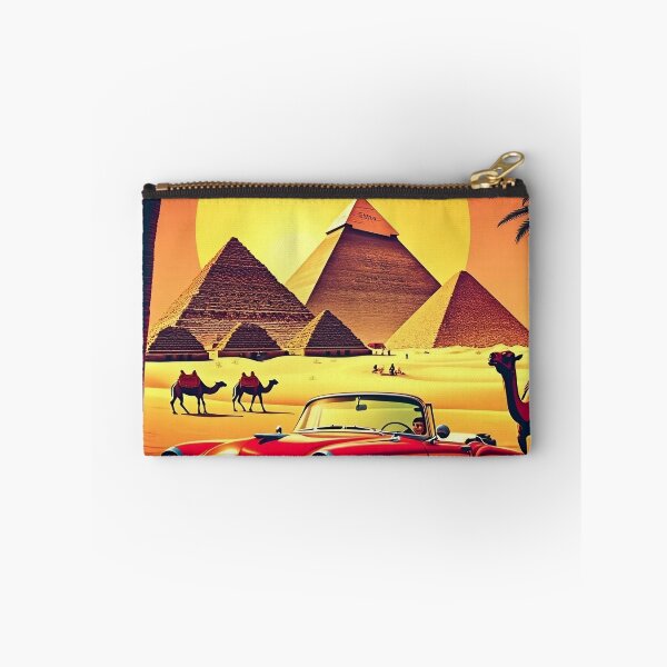 Item preview, Cairo Retro Pop Art | Colorful Digital Cityscape | Vintage Travel Aesthetic | Bold Egypt Wall Art | Urban Pop Culture Design designed and sold by PaintedPixels01.