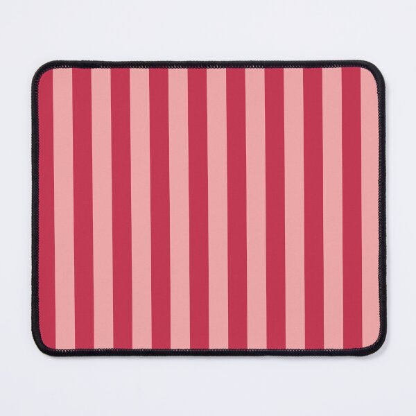 Item preview, Raspberry Red and Pink Vertical Stripes designed and sold by Deutschic.