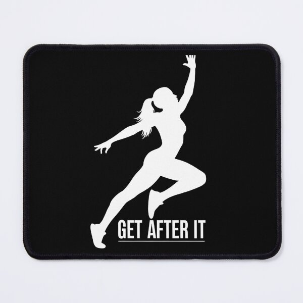 Item preview, Copy of Get After It - Motivational Fitness Silhouette Design designed and sold by ZENTIO.