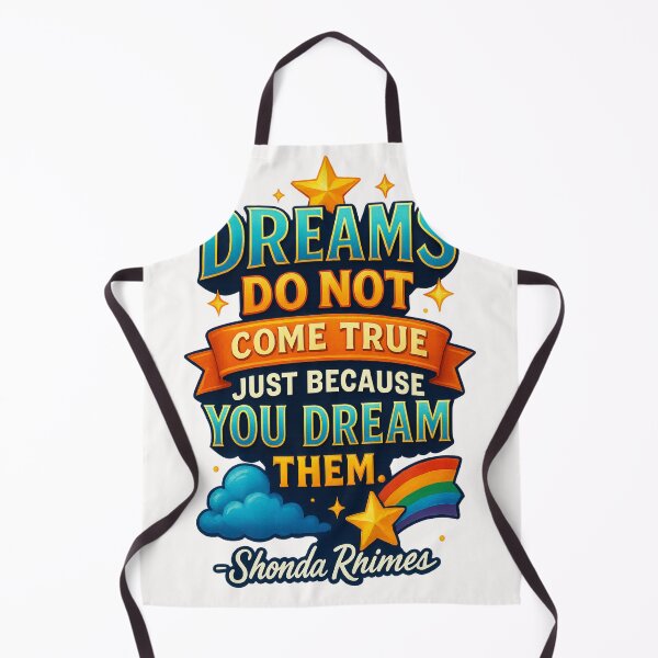 Item preview, Shonda Rhimes Quote on Hard Work and Dreams designed and sold by Places On Earth.