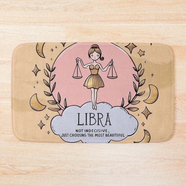 Item preview, Cosmic Kawaii Libra – Beauty with Divine Doubt designed and sold by All Creative Designer.