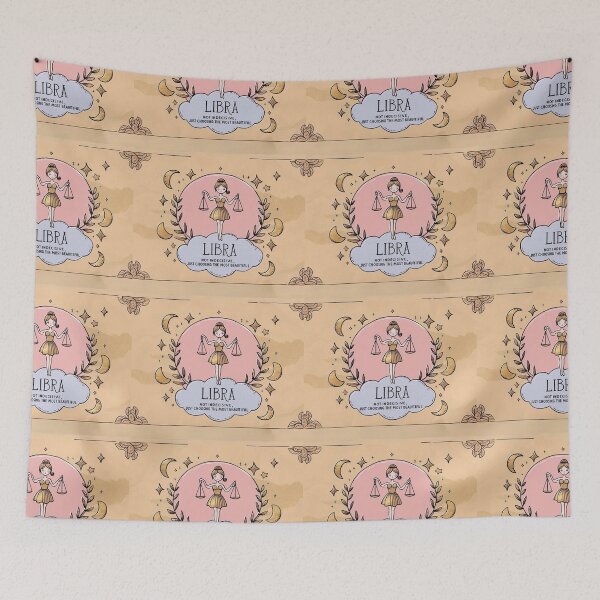 Item preview, Cosmic Kawaii Libra – Beauty with Divine Doubt designed and sold by All Creative Designer.