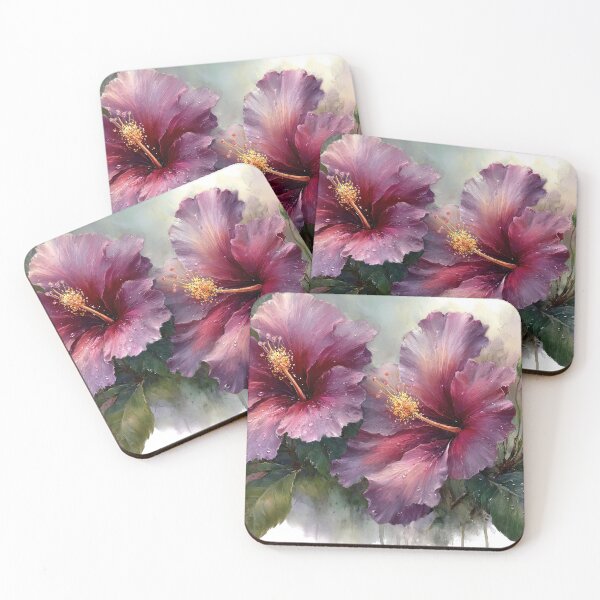 Item preview, "Radiant Hibiscus Blooms" designed and sold by bloorose.