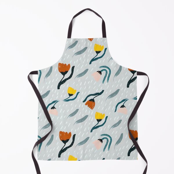 Item preview, Abstract Floral Pattern with Modern Brushstrokes designed and sold by AOCollections.