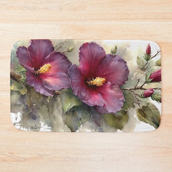 Item preview, "Vibrant Blossoms in Watercolor" designed and sold by bloorose.