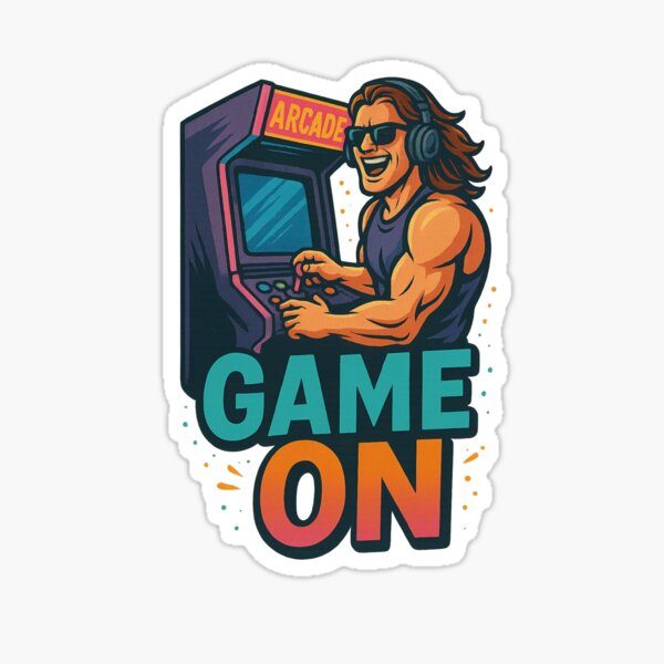 Vista previa del artículo con la obra «Poder de arcade», diseñado y vendido por JNT Studio.