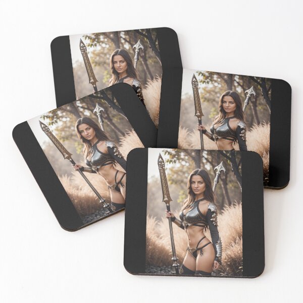 Item preview, Spear Maiden hunting near the plains designed and sold by ARoccoArt.
