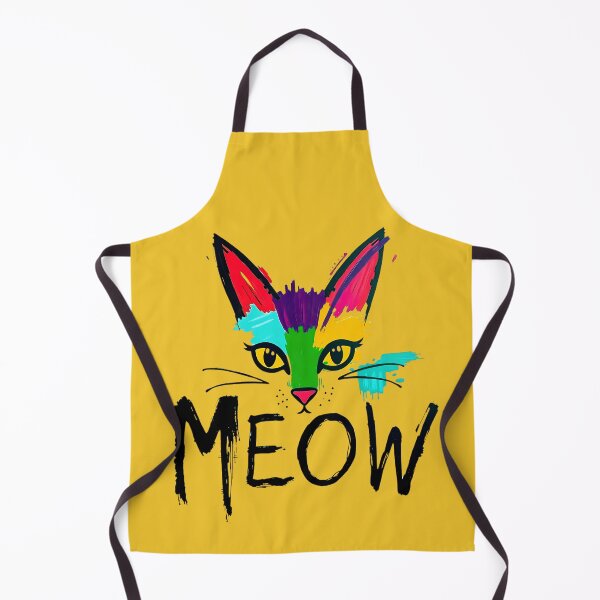 Aperçu de l'œuvre Chat Color Pop – Style Graffiti Meow créée et vendue par M22--.