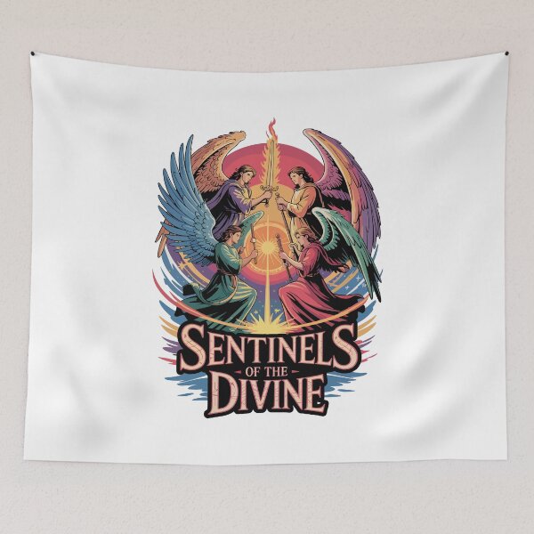 Item preview, Sentinels of the Divine – Celestial Guardian Angel Warriors designed and sold by Zanigold.