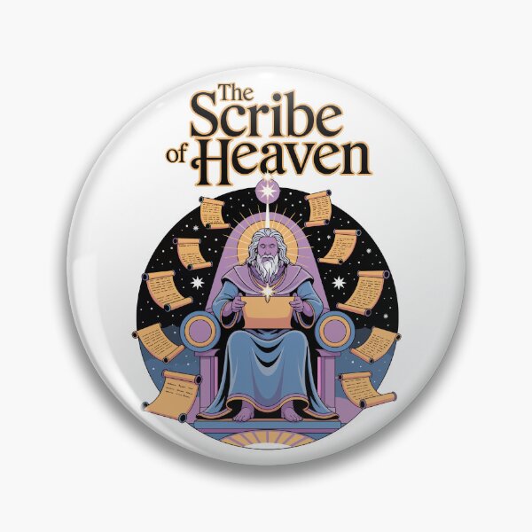 Item preview, The Scribe of Heaven – Cosmic Scroll Keeper designed and sold by Zanigold.