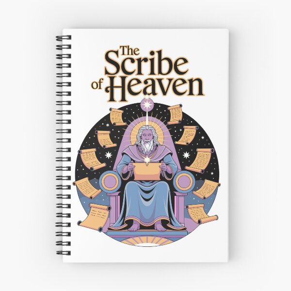 Item preview, The Scribe of Heaven – Cosmic Scroll Keeper designed and sold by Zanigold.