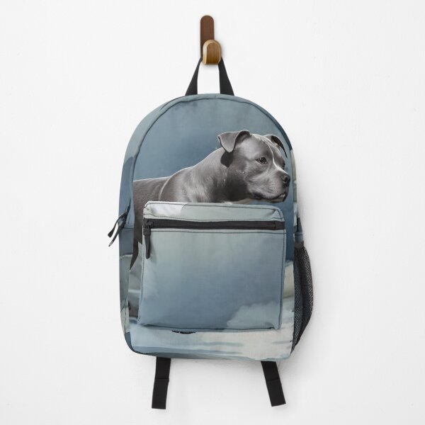 Item preview, Staffordshire Bull Terrier In The Moonlight designed and sold by NikkiBear67.