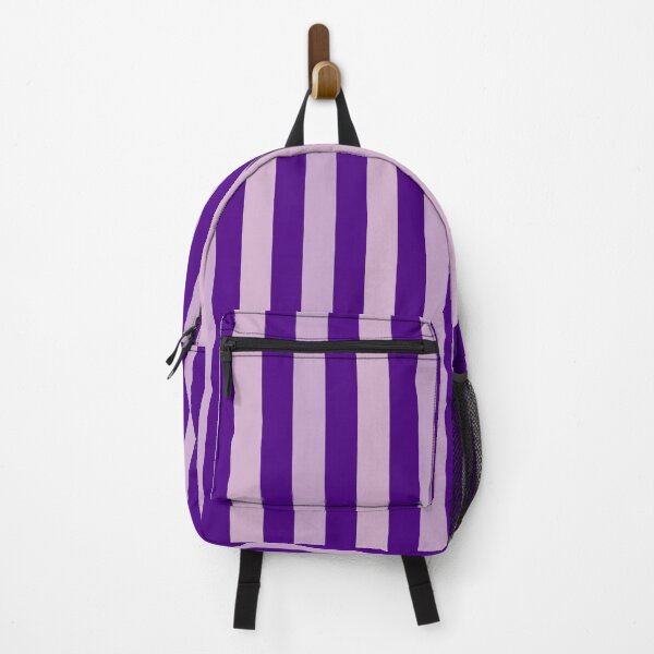 Item preview, Indigo Blue and Levender Vertical Stripes designed and sold by Deutschic.