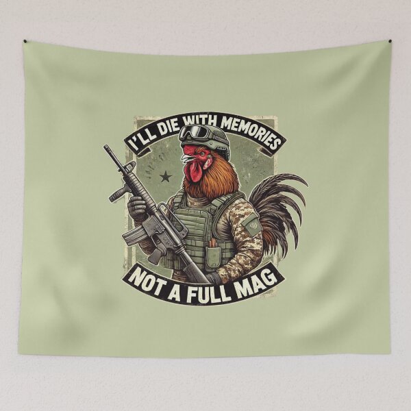Item preview, COCK - I'LL DIE WITH MEMORIES NOT A FULL MAG designed and sold by DMHG.