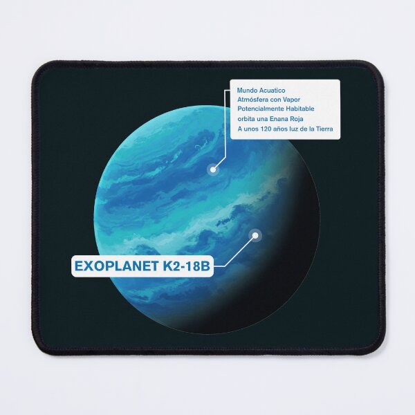 Item preview, K2-18b: Habitable Aquatic World designed and sold by nilpixart.