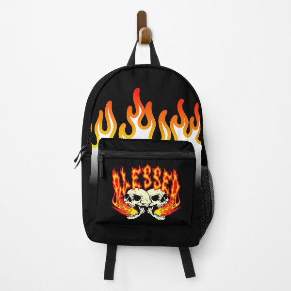 Item preview, flaming skull - blessed designed and sold by JVNS.