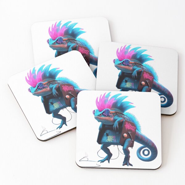 Item preview, Glitch Lick Lizard for gaming designed and sold by PlatyPunk1000.