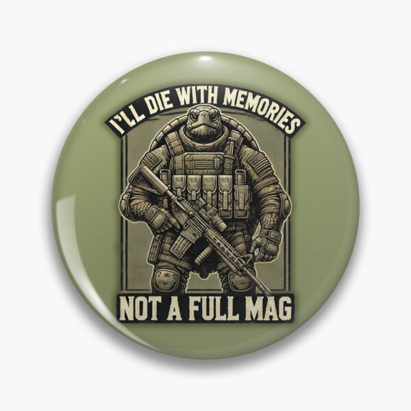 Item preview, TURTLE - I'LL DIE WITH MEMORIES NOT A FULL MAG designed and sold by DMHG.