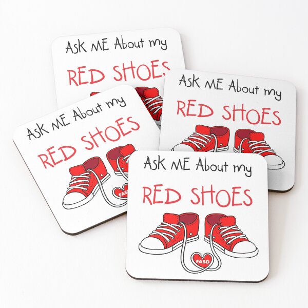 Item preview, Ask Me About My Red Shoes designed and sold by Our Sacred Breath.