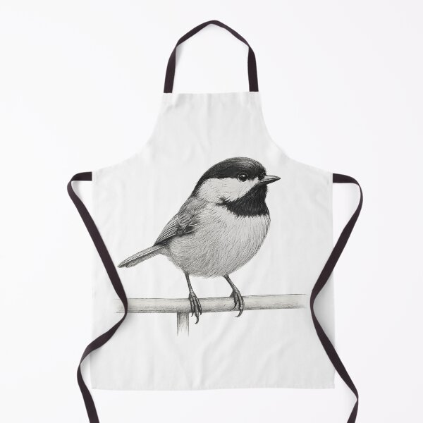 Item preview, Black-Capped Beauty Perched designed and sold by Orca Chuckle Studios.