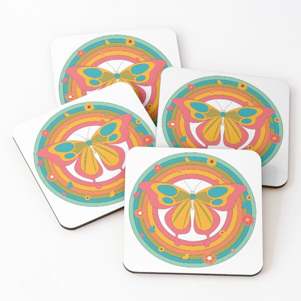 Item preview, Vintage Retro Butterfly Design | Bold 70s Style Butterfly Art | Colorful Butterfly Aesthetic | Retro Insect Illustration designed and sold by PaintedPixels01.