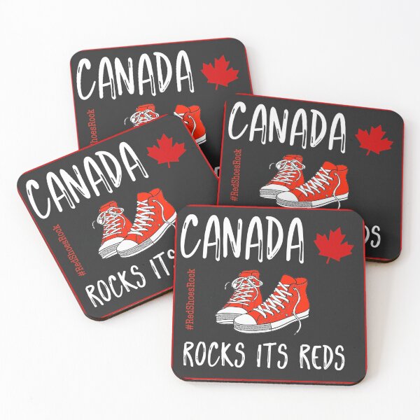 Item preview, Canada Rocks Its Reds (Black Background) designed and sold by Our Sacred Breath.