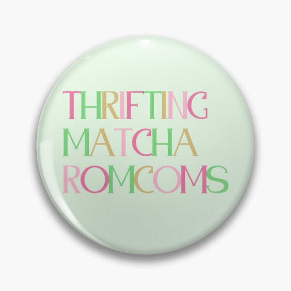Item preview, Thrifting, Matcha, Romcoms designed and sold by AngelicAdornments.