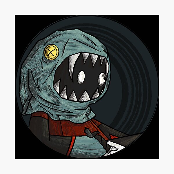 Item preview, AZ the Shark Hood Mascot designed and sold by AdinsUnusualArt.