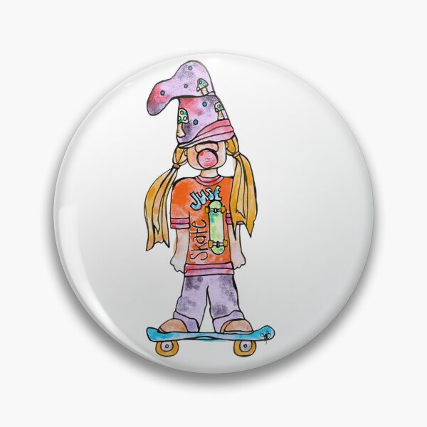 Item preview, Skater Gnome designed and sold by JodilynCreates.