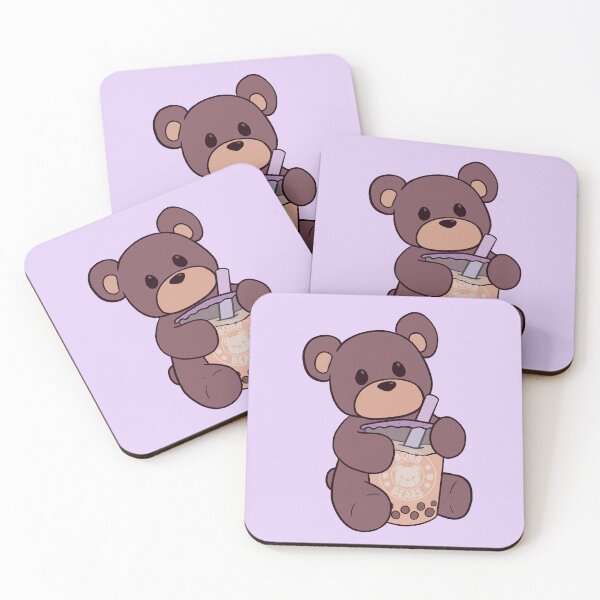 Item preview, Boba Bears - Brown Bear designed and sold by Ashley Bow.