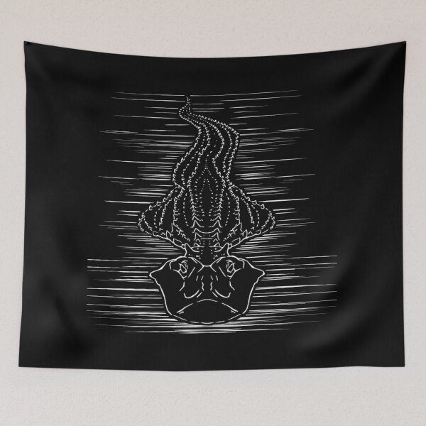 Item preview, Alligator in a Creek designed and sold by GhostinaTopHat.