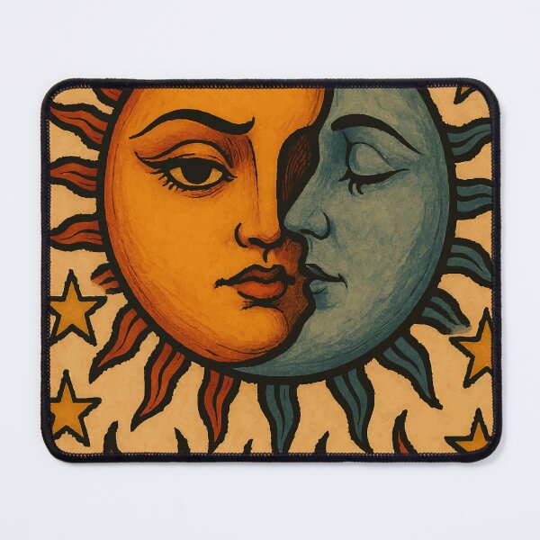 Item preview, Sun & Moon: Eternal Embrace designed and sold by AbstractAnom.