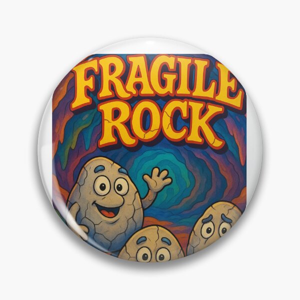 Artikelvorschau, Fragile Rock – Gebrochen, aber immer noch rollend entworfen und verkauft von Every Knee.