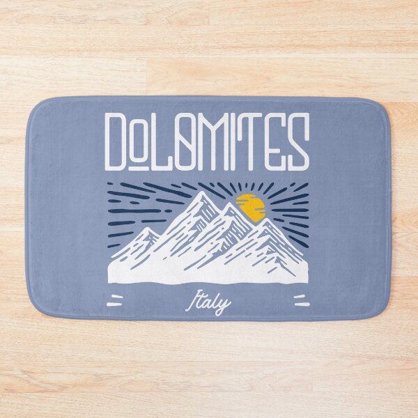 Item preview, Dolomites Italy, Dolomiti Italia, Snow Capped Mountain with Sun and Blue Sky designed and sold by MerchSearchCO.